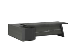 Wrestler Executive Desk 2m Right Return– Wooden Grain Finish