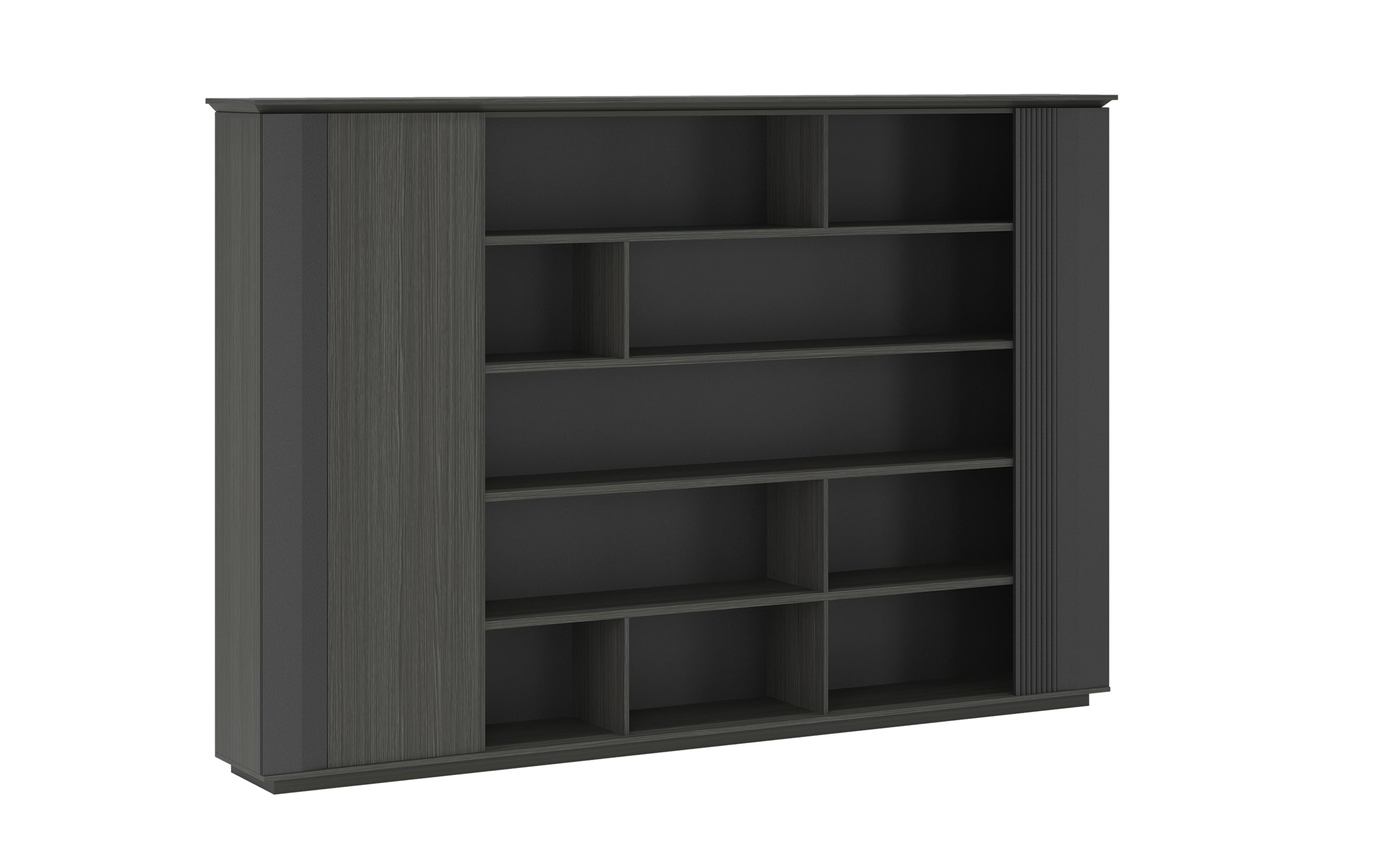 Wrestler File Cabinet 3.0m – Wooden Grain Finish
