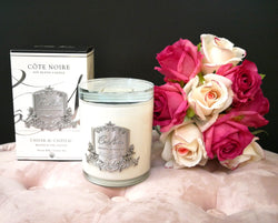 Cote Noire Premium Rose Bud Bouquet - Mixed Magenta & Blush - Clear Glass - MBS01