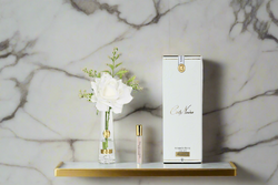 Cote Noire Summer Rose - White - Gold Badge - SRG01