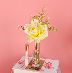 Cote Noire Summer Rose - Yellow - Gold Badge - SRG08