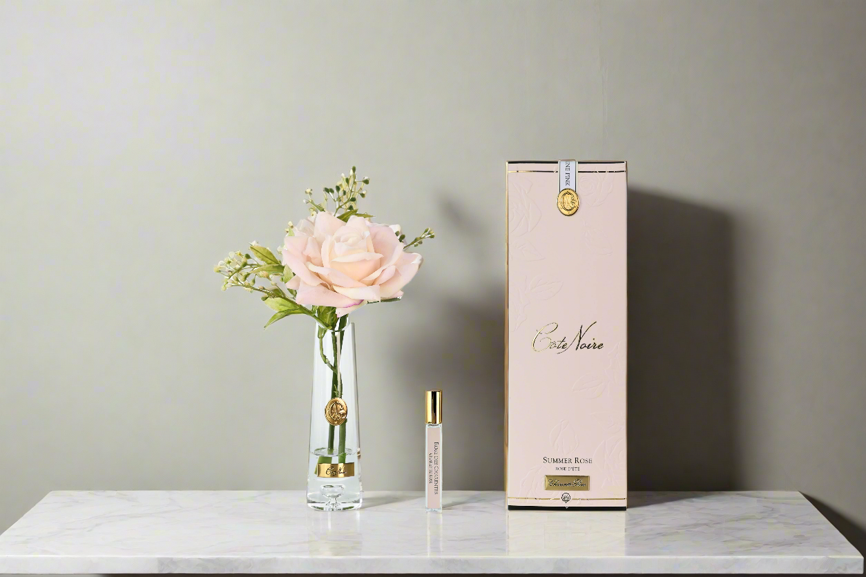 Cote Noire Summer Rose - Champagne Pink - Gold Badge - SRG18