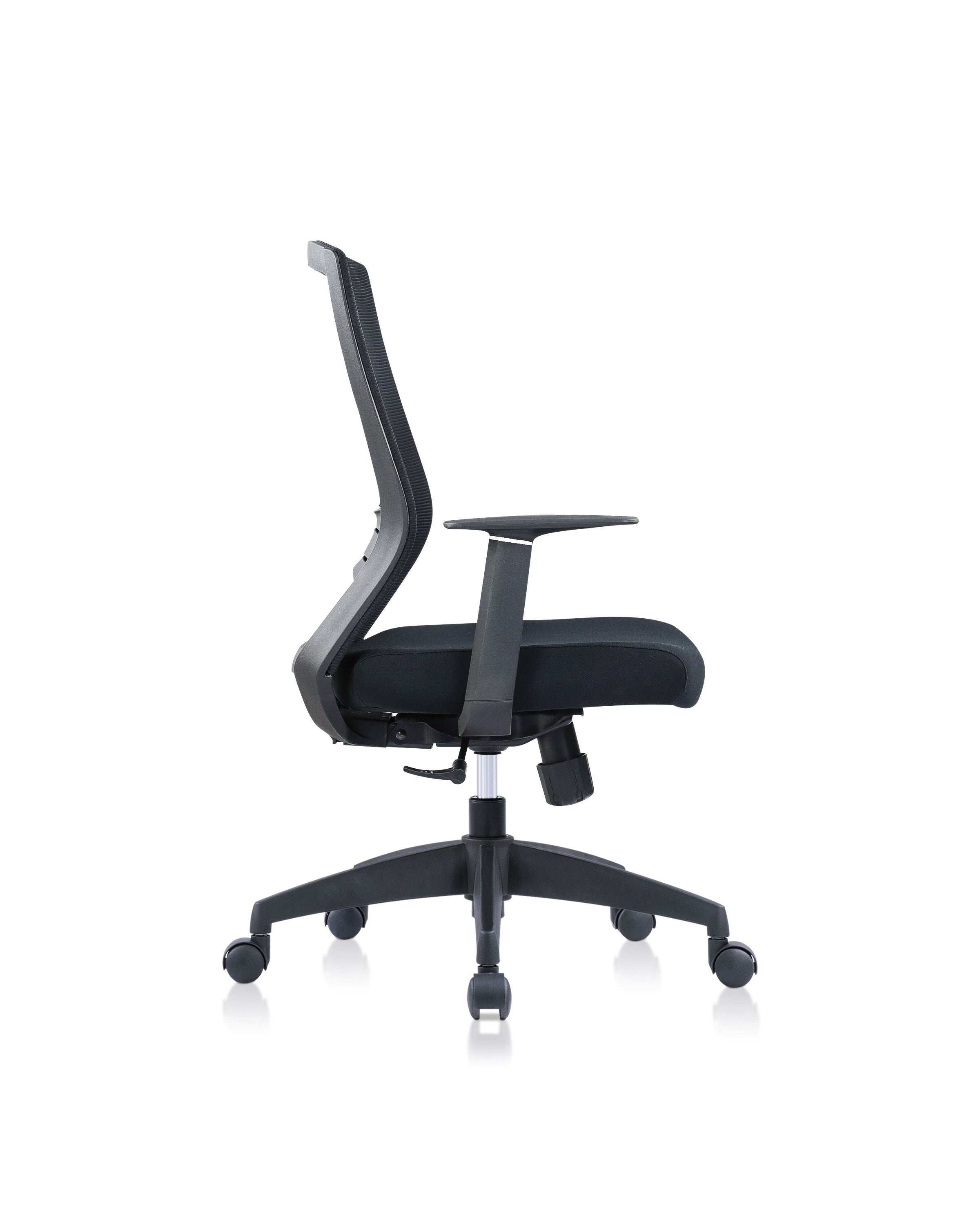 Yolo Medium Mesh Back Task Chair With Black Mesh Back Rest