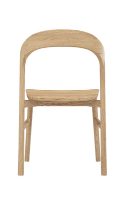 Nestor Dining Chair Soild American Oak – Timber Seat W49XD53XH82cm (Melbourne Only)