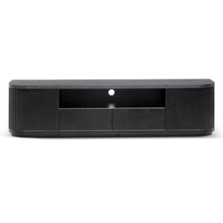 Hellan 2m Wooden Entertainment TV Unit Black & White