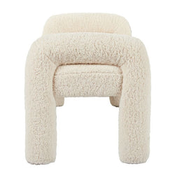 Amalfi Mia Bench Off White 150x53.5x55.5cm