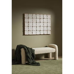 Amalfi Mia Bench Off White 150x53.5x55.5cm