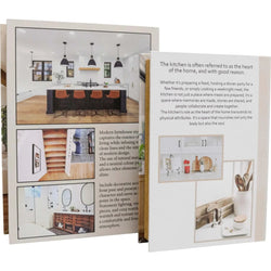 Book Box Set of 2 Lrg Rustic Home