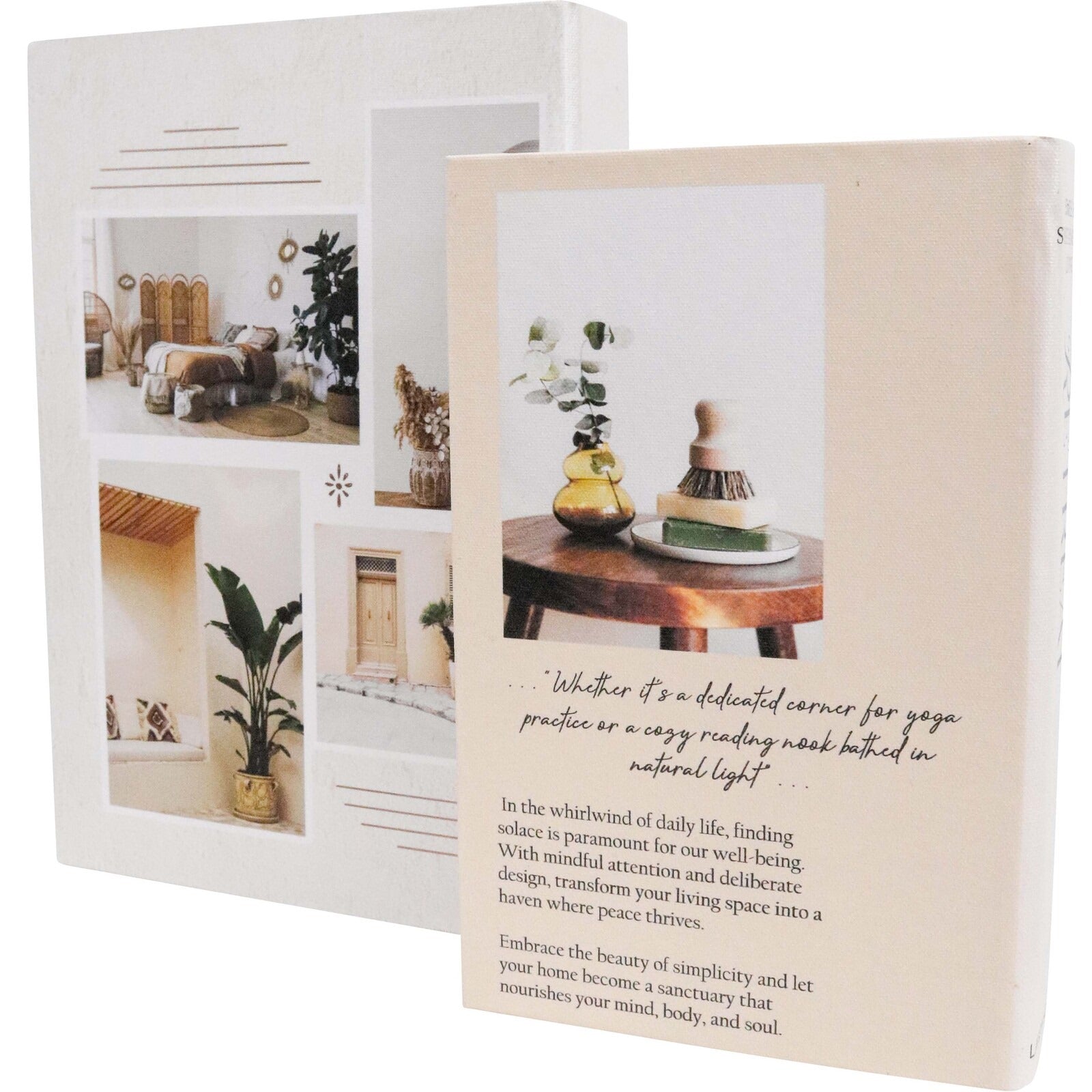 Book Box Set of 2 Med Modern Retreat