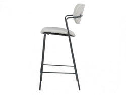 Lucia Bar Stool Ice Grey (Set of 2)