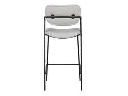 Lucia Bar Stool Ice Grey (Set of 2)