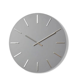 Maddo x Wall Clock Grey/Silver 50 x 4 x 50cm