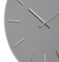 Maddo x Wall Clock Grey/Silver 50 x 4 x 50cm