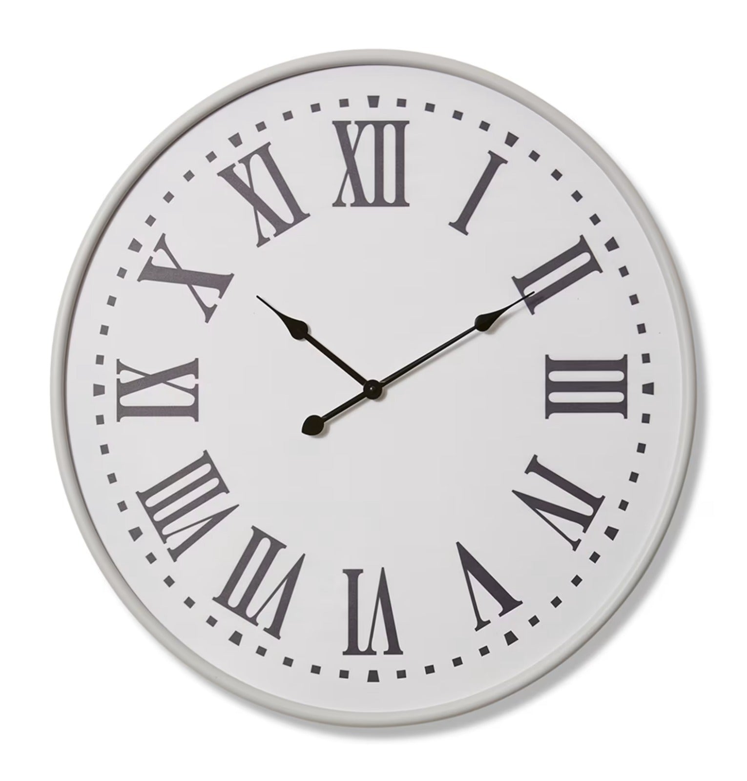 Parker Wall Clock White 80x4x80Cm