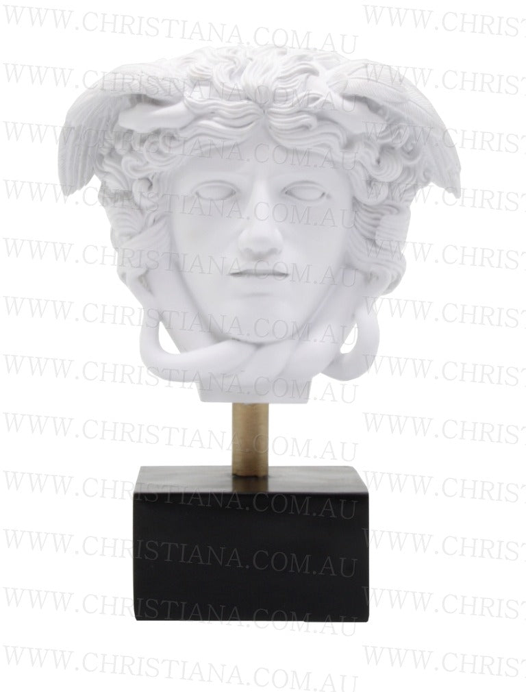 Statue-Medusa-White 29cm