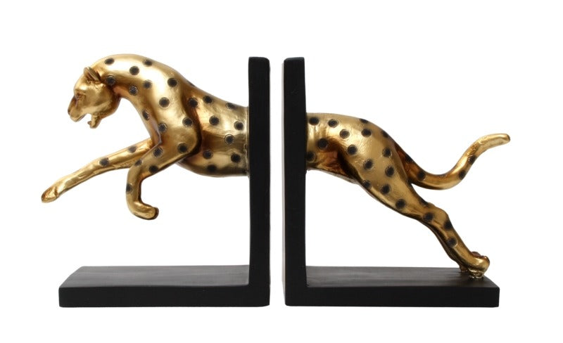 Bookends-Leopard 34cm