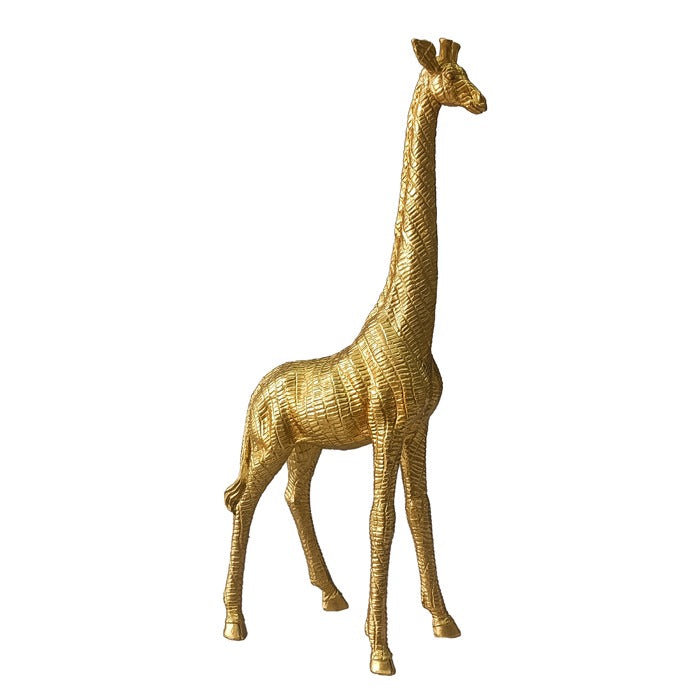 Meyer Gold Resin Giraffe Lge W18.1X D9X H41cm