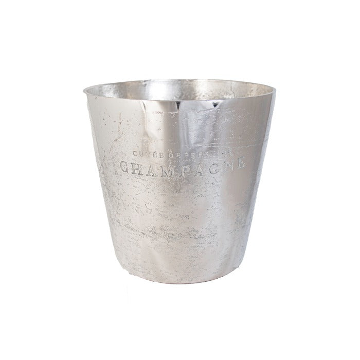 Adams A/Silver Alloy Tapered Bucket W24 X D24 X H23Cm