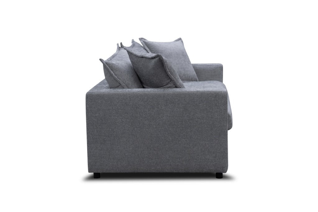 Carolina Sofa Bed 209.5x106x91cm-Pewter