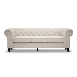 Taegon 3 Seater Sofa-Beige