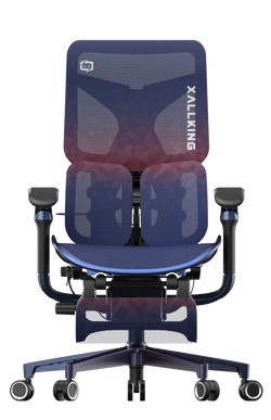 Front view of a Xallking X3Pro ergonomic gaming chair in Australia on a transparent background