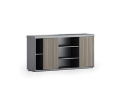 Professor Credenza 1.6m – Wooden Grain Finish