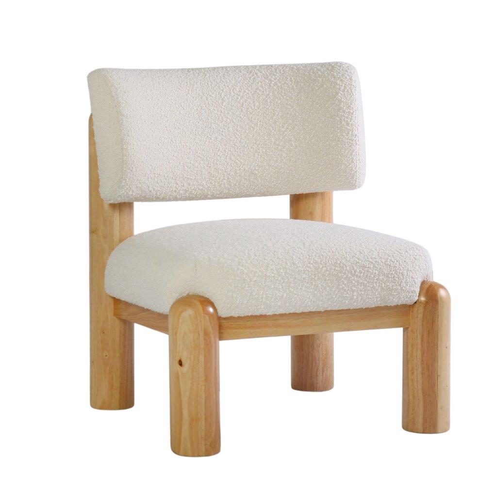 FC Avner Comfy Chair White 62.5x61.5x73cm