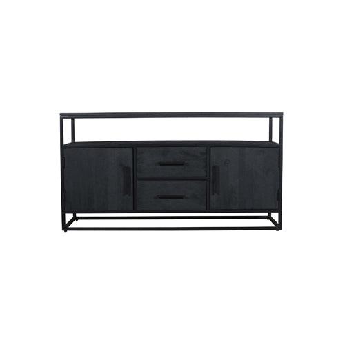 Antonio Sideboard Black - L150 X W40 X H79 - Furniture Castle