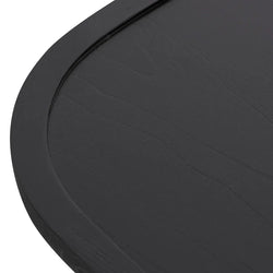 Brody 1.4m Coffee Table - Full Black - Furniture Castle