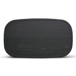 Brody 1.4m Coffee Table - Full Black - Furniture Castle