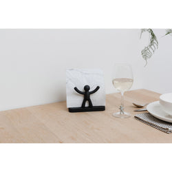 Buddy Napkin Holder Black - Furniture Castle