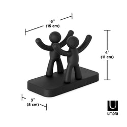 Buddy Napkin Holder Black - Furniture Castle