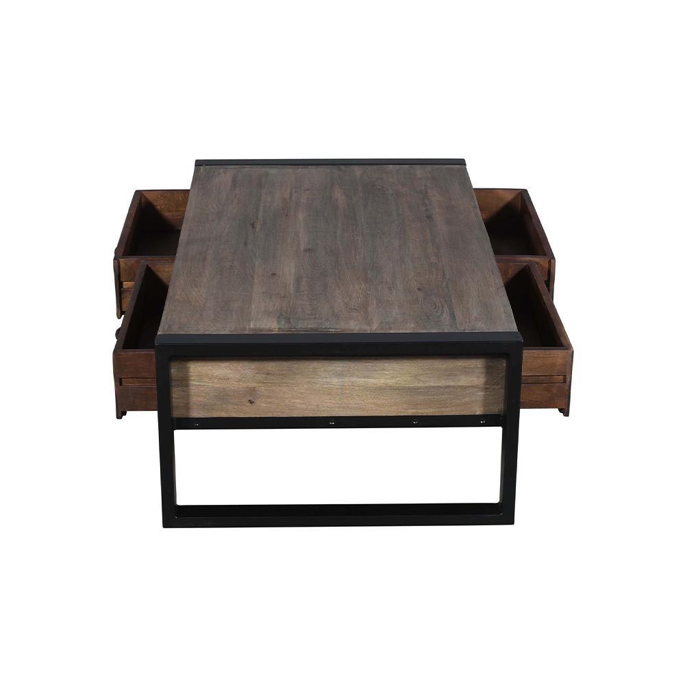 Cameo 4 Drawer Coffee Table - L120 X W70 X H40 - Furniture Castle