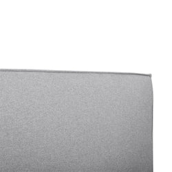 CBD2997-YO - Queen Bed Frame in Pearl Grey fabric - Furniture Castle