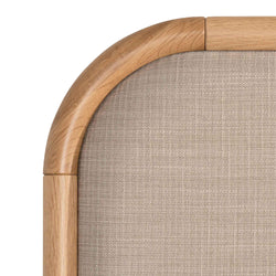CBD6498-VN-BD005-VN Queen Sized Bed - Beige - Furniture Castle