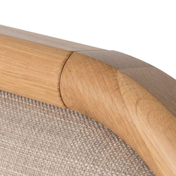 CBD6498-VN-BD005-VN Queen Sized Bed - Beige - Furniture Castle