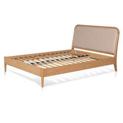 CBD6498-VN-BD005-VN Queen Sized Bed - Beige - Furniture Castle