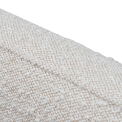 CBD6843-MI King Sized Bed Frame - Snow Boucle with Storage - Furniture Castle