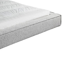 CBD6900-YO King Sized Bed Frame - Pepper Boucle - Furniture Castle