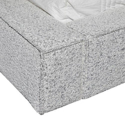 CBD6900-YO King Sized Bed Frame - Pepper Boucle - Furniture Castle