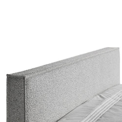 CBD6900-YO King Sized Bed Frame - Pepper Boucle - Furniture Castle
