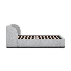 CBD8091-MI King Bed Frame - Pepper Boucle - Furniture Castle