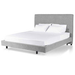 CBD8093-MI King Bed Frame - Flint Grey - Furniture Castle