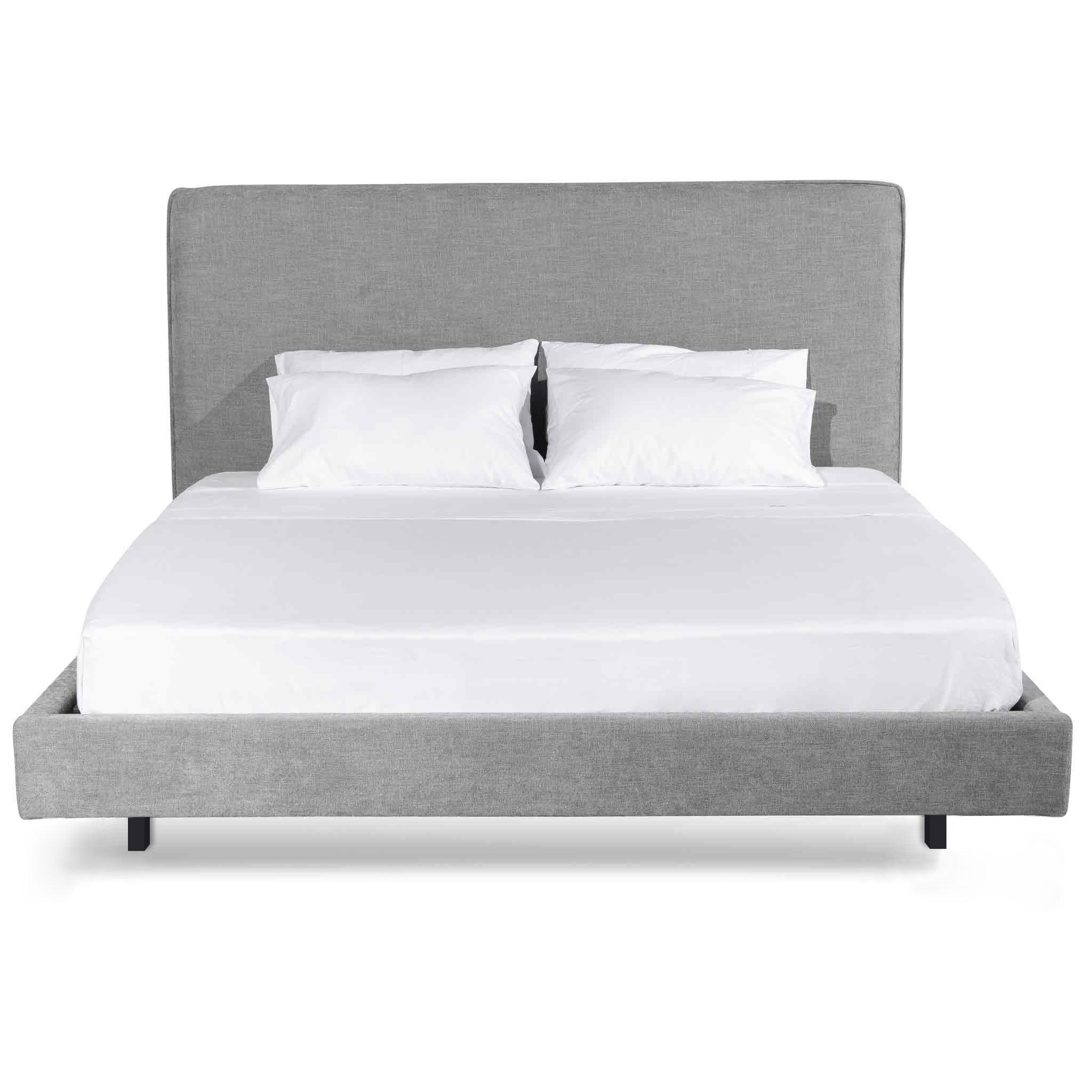 CBD8093-MI King Bed Frame - Flint Grey - Furniture Castle