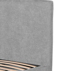 CBD8093-MI King Bed Frame - Flint Grey - Furniture Castle