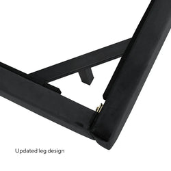 CBD8098-MI King Bed Frame - Charcoal Velvet - Furniture Castle