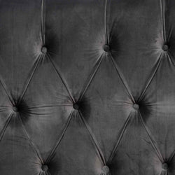 CBD8098-MI King Bed Frame - Charcoal Velvet - Furniture Castle