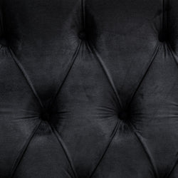 CBD8099-MI Queen Bed Frame - Black Velvet - Furniture Castle