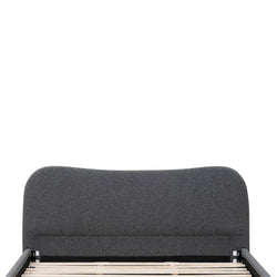 CBD8150-YO King Bed Frame - Charcoal Boucle - Furniture Castle