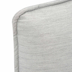 CBD8392-YO Fabric King Bed - Pearl Grey - Furniture Castle